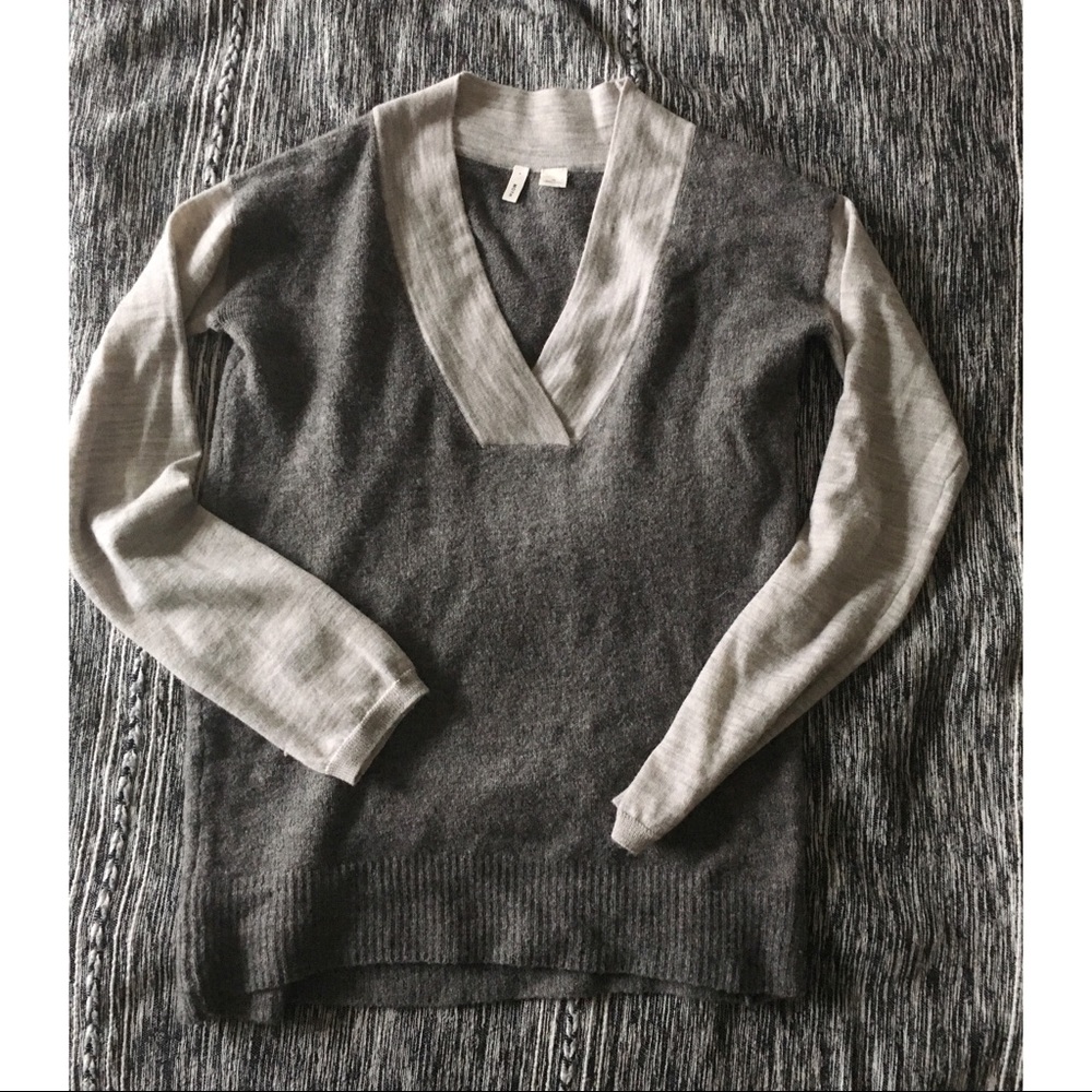 Moth Grey  Wool Sweater